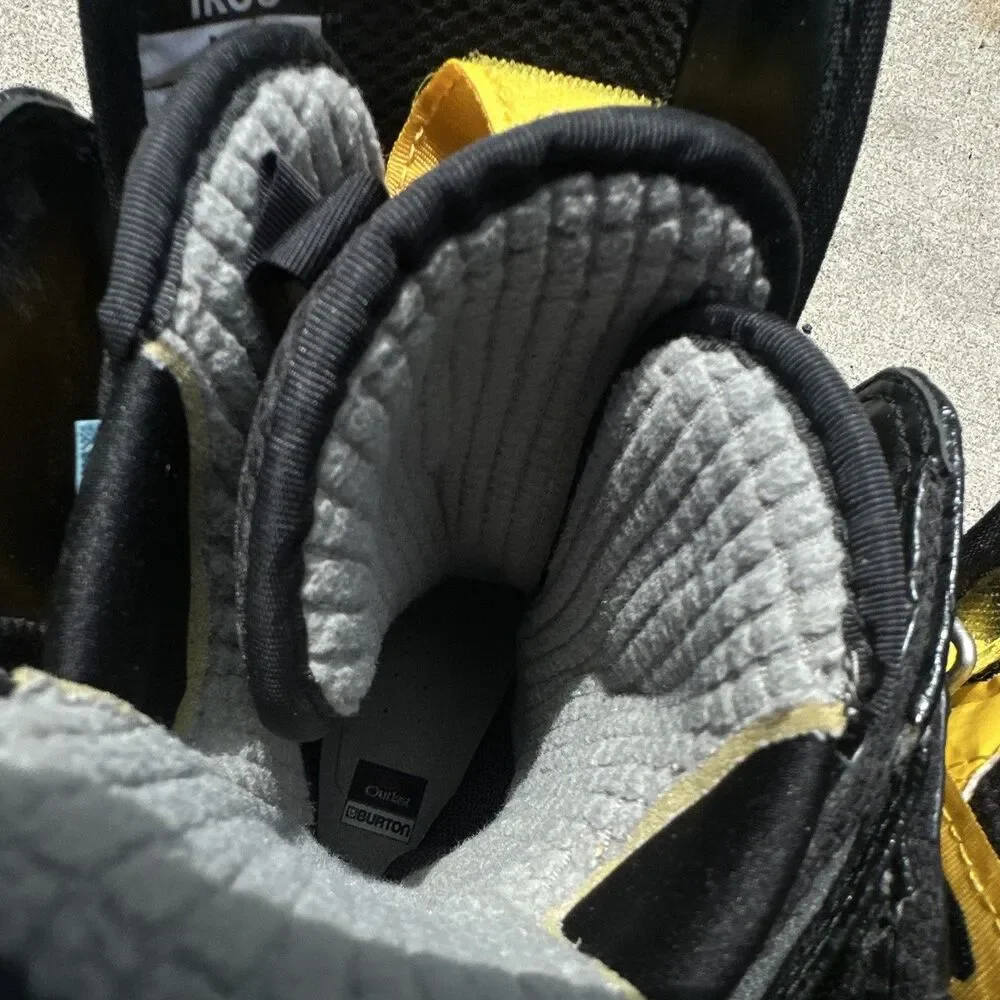 Burton IROC Women’s Snowboard Boots Size 7 Black Speed Zone Quick Lace Snowboard